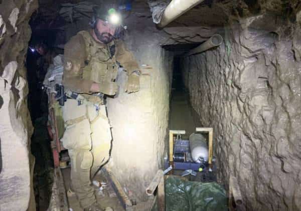 "מנהרת הברחת סמים הארוכה ביותר שנמצאה בגבול ארה"ב-מקסיקו"