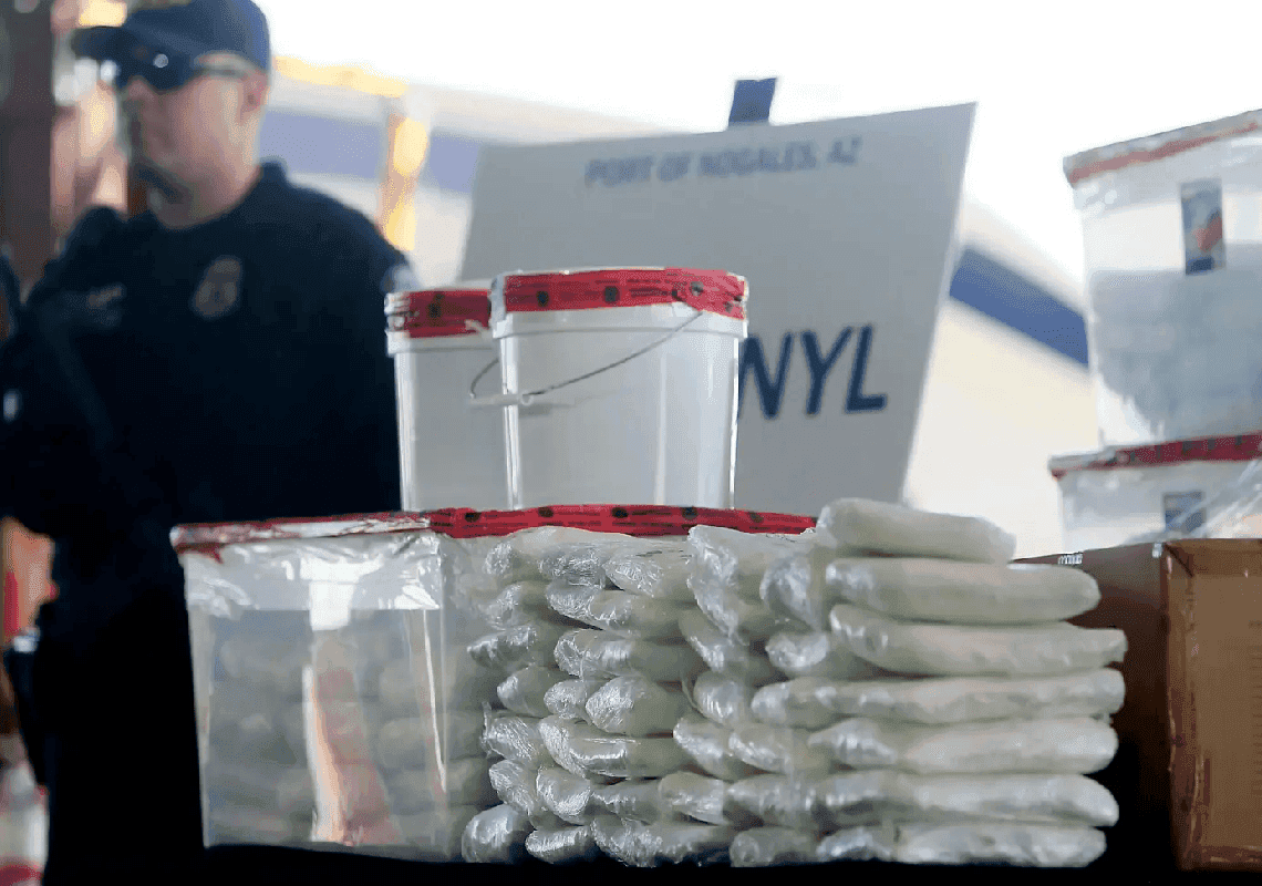 צבא מקסיקו הודיע על אחת מתפיסות הסמים הגדולה ביותר 