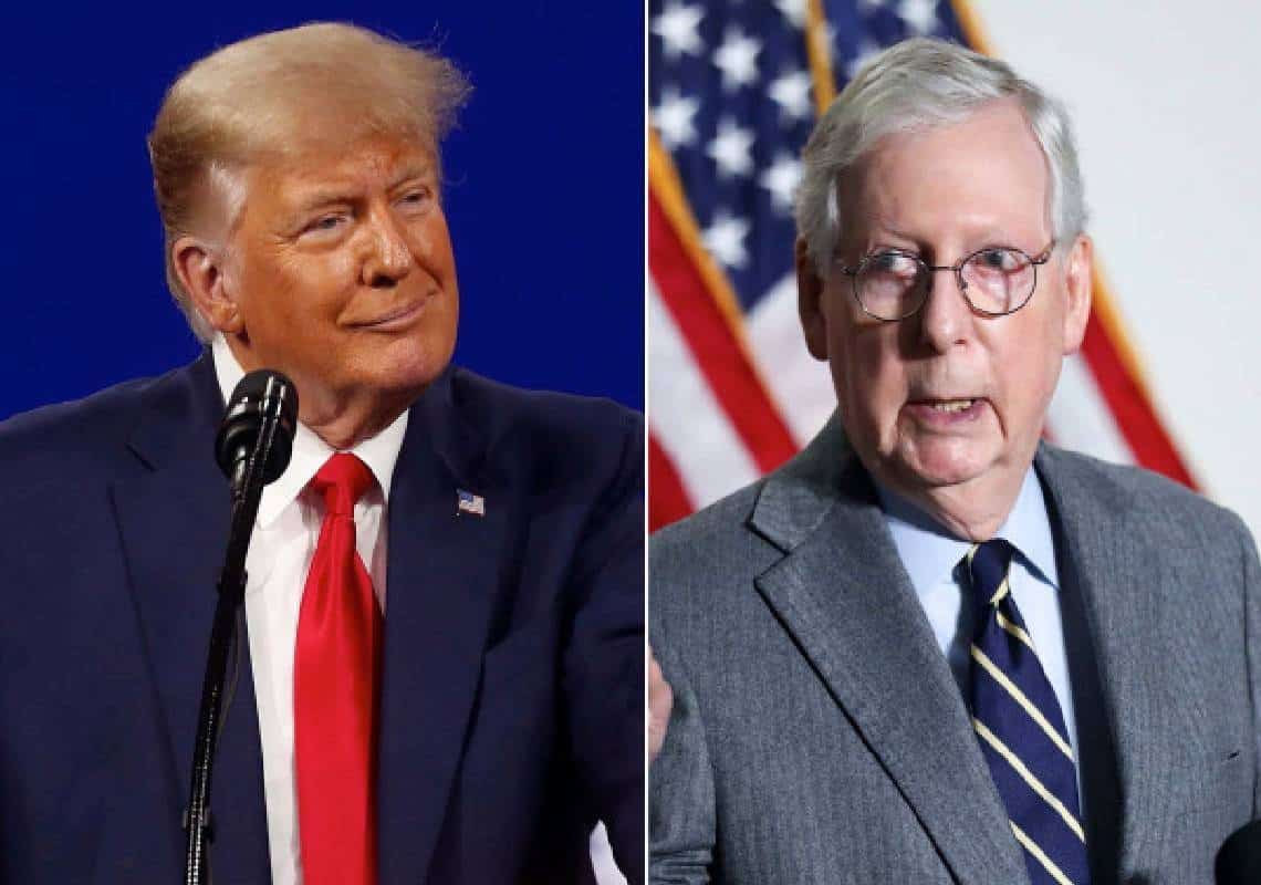 "בן-כלבה": טראמפ השתלח במקונל במהלך ארוחת ערב במאר-א-לאגו