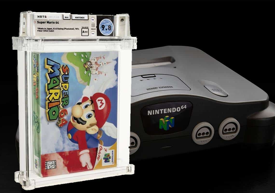 השקעה משתלמת: משחק "סופר מריו" משנת 1996 נמכר ב-1.5 מיליון דולר