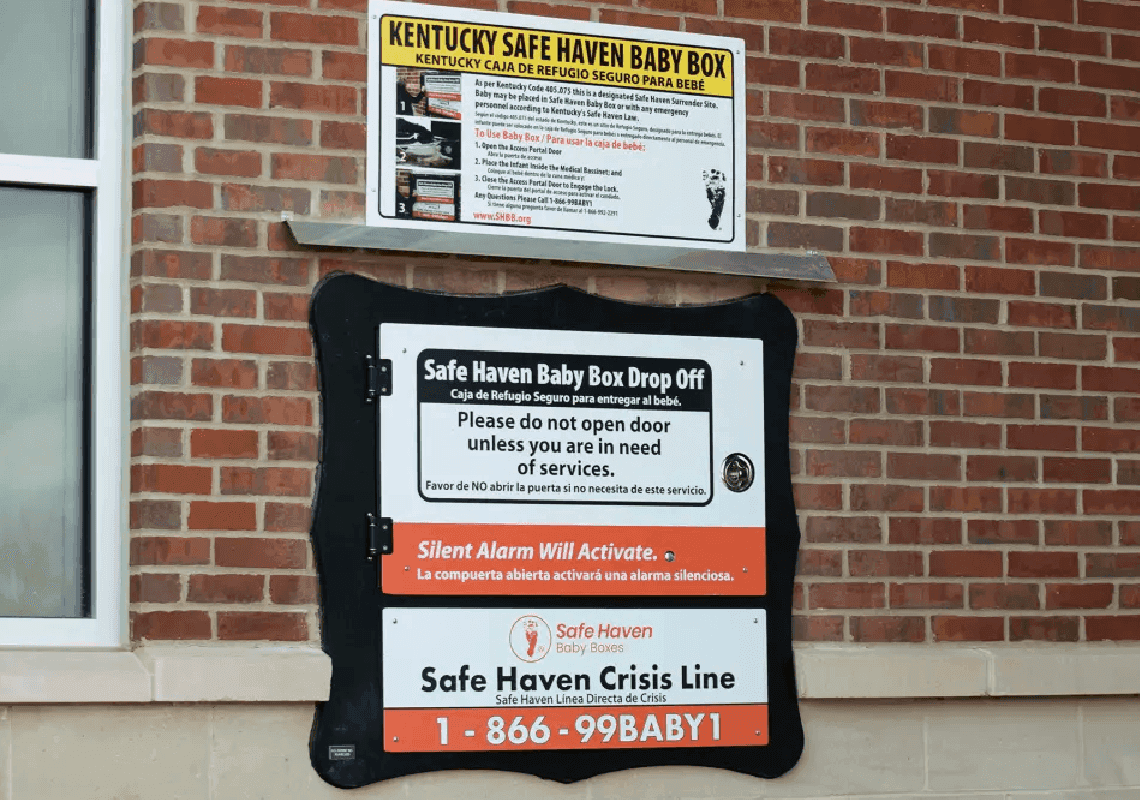 קופסת התינוקות המאפשרת להורים לנטוש את ילדיהם באופן חוקי 