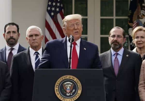 טראמפ הודיע: מצב חירום לאומי הוכרז בכל ארצות הברית