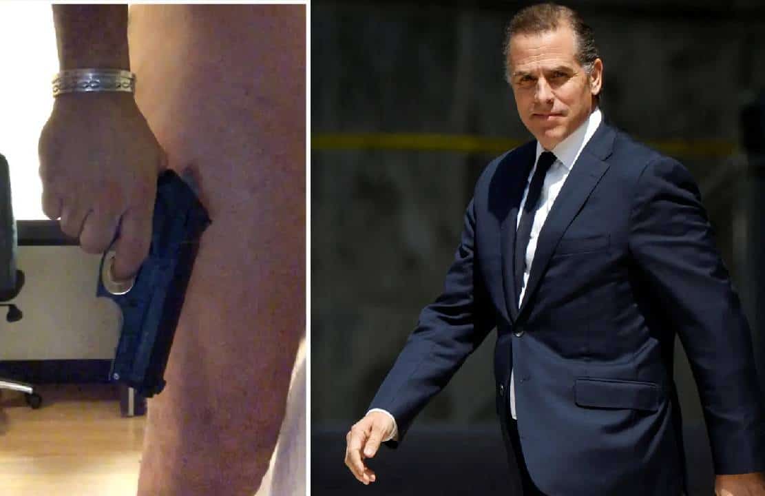 הסוף של הביידנים? "כתב אישום הוגש נגד האנטר ביידן באשמת החזקת נשק לא חוקית"