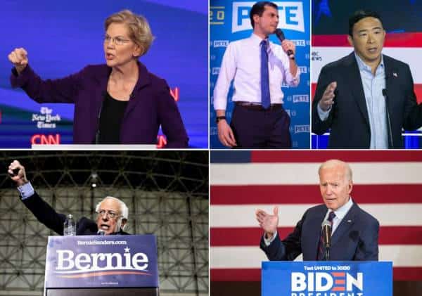 ללא מייקל בלומברג: פריימריז המפלגה הדמוקרטית יוצא לדרך