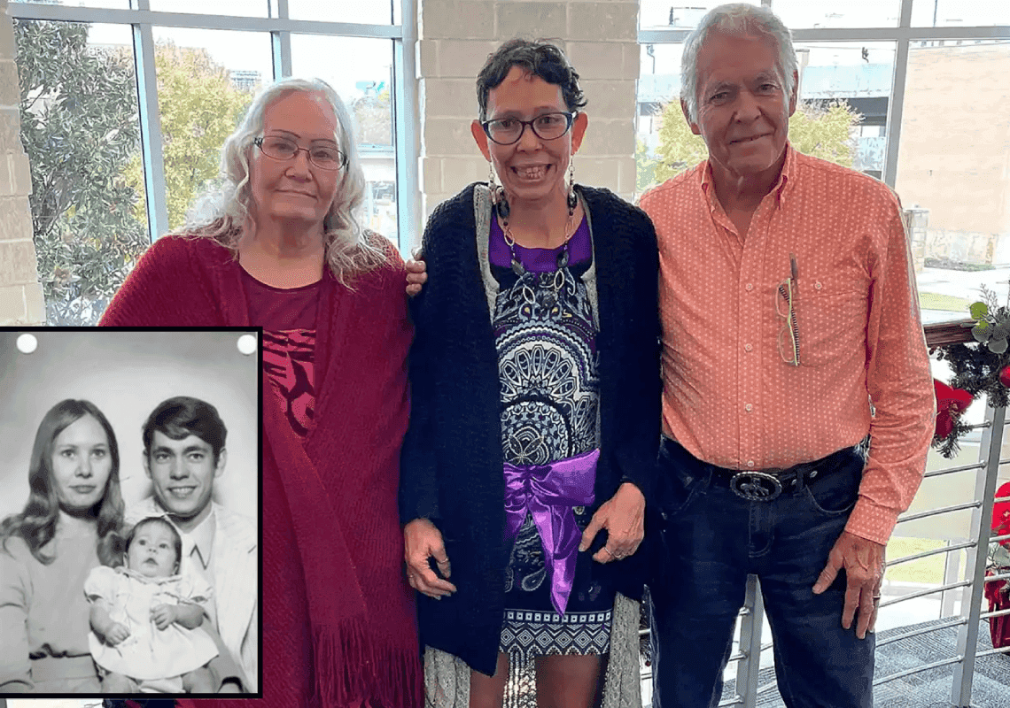 בדיקת ה-DNA אישרה: תושבת טקסס היא התינוקת שנחטפה לפני 51 שנים