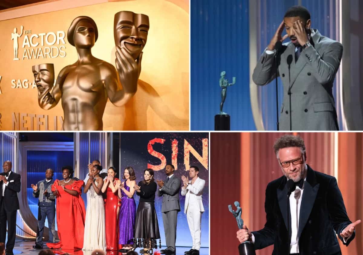 כוכב Sinners הפתיע את האולם כשזכה בפרס השחקן הראשי, הסרט עצמו קטף גם את פרס האנסמבל, ובפתיחת הטקס הוקדש רגע למצב הביטחוני ולהבעת תקווה לשלום