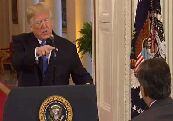 "אתה אדם נורא": עימות חריף בין טראמפ לכתב CNN 