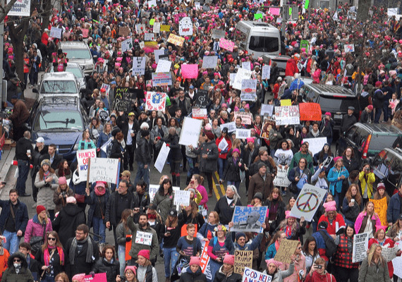 "הקהל יותר מדי לבן": הסיבה המשונה לביטול צעדת הנשים