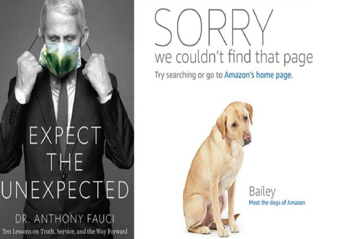 "הוא גמור": אמזון, וחנויות הספרים הגדולות באמריקה הסירו את ספרו של פאוצ'י מהמדפים