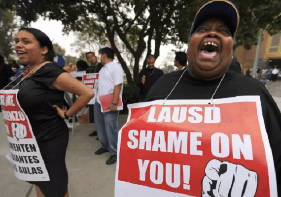לוס אנג'לס מתקרבת לשביתה במערכת החינוך
