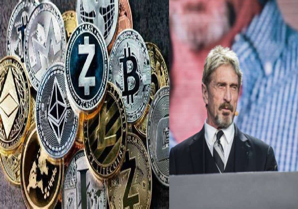גורו המחשבים הססגוני ג'ון מקאפי חשוד בהונאת מטבעות דיגיטליים