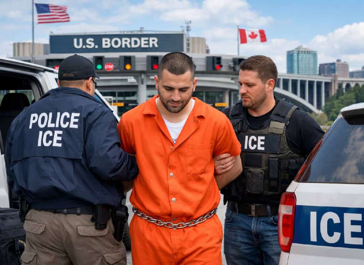 עבריין ישראלי שהוברח בתא מטען ונתפס בגבול ארה"ב - קנדה, הועמד לדין — והועבר להליכי גירוש