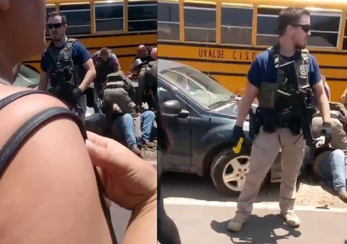 צפו: ההורים התחננו על חיי ילדיהם, השוטרים דחפו אותם, ריתקו באלימות אמא לרצפה, וסירבו לזוז בזמן שהילדים נרצחים