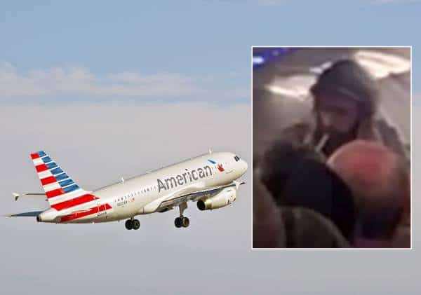 בהלה באוויר: נוסע הדליק ג'וינט במהלך טיסת אמריקן איירליינס