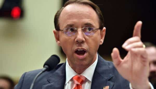 צפירת הרגעה? רוזנסטיין נשאר בתפקידו בינתיים. ייפגש עם טראמפ בחמישי