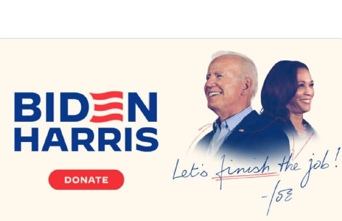 ‏ביידן חגג את מעצרו של טראמפ כ"יום גדול" לתרום לקמפיין שלו ‏