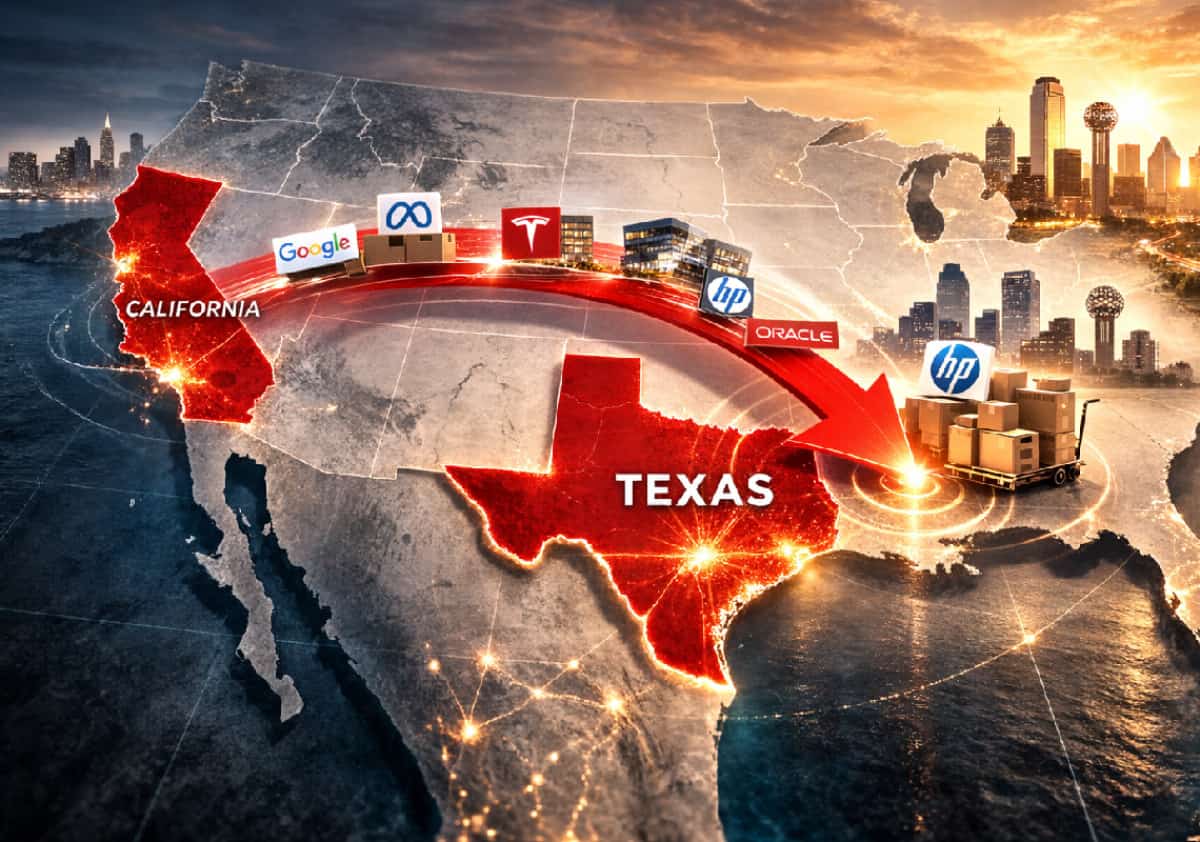 מהסיליקון ואלי לדאלאס: השינוי שמטלטל את מפת התאגידים 