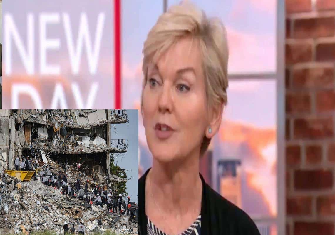 זעם באמריקה: "תגידו המוח שלה עובד?" - שרת האנרגיה טענה כי "שינויי אקלים גרמו לקריסת הבניין"