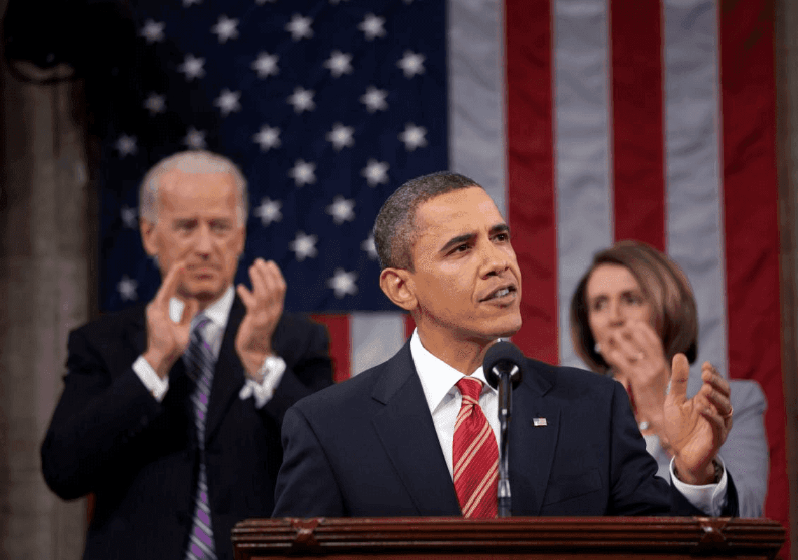 האם אובמה מקנא בביידן? יו"ר בית הנבחרים חושבת שכן