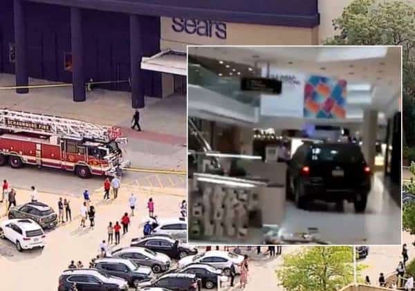 "חשבנו שזה אירוע ירי": נהג דהר במכוון אל תוך מרכז קניות וגרם לפאניקה המונית