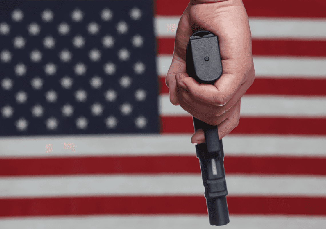 כמות האמריקאים שנושאים על עצמם נשק חם מכפילה את עצמה 