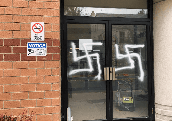 וירג'יניה: שוב צלבי קרס במרכז הקהילתי היהודי