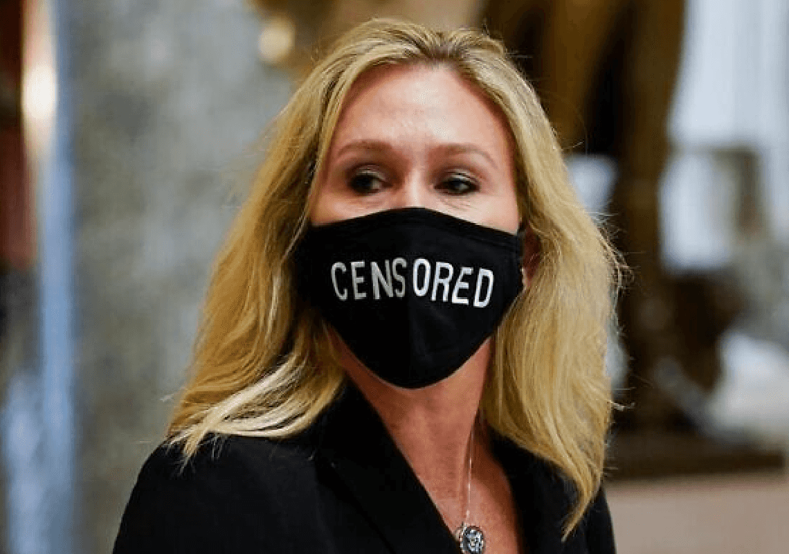 חברת הקונגרס מרג'ורי טיילור גרין נחסמה לצמיתות מטוויטר: "אויב העם"