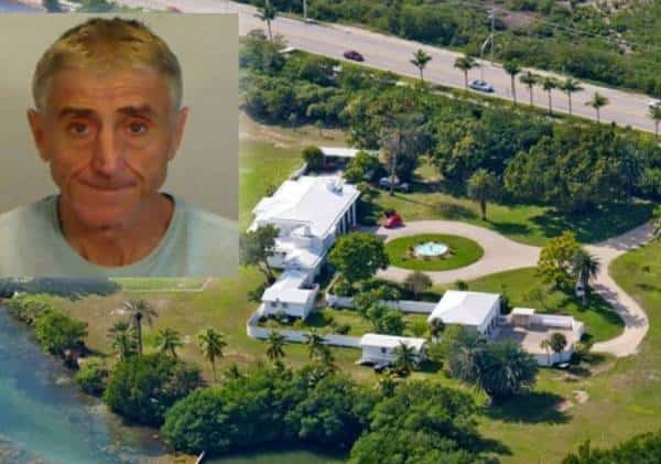 המיליונר מפלורידה שמתגורר באחוזה על אי פרטי, אך נתפס גונב מחנויות