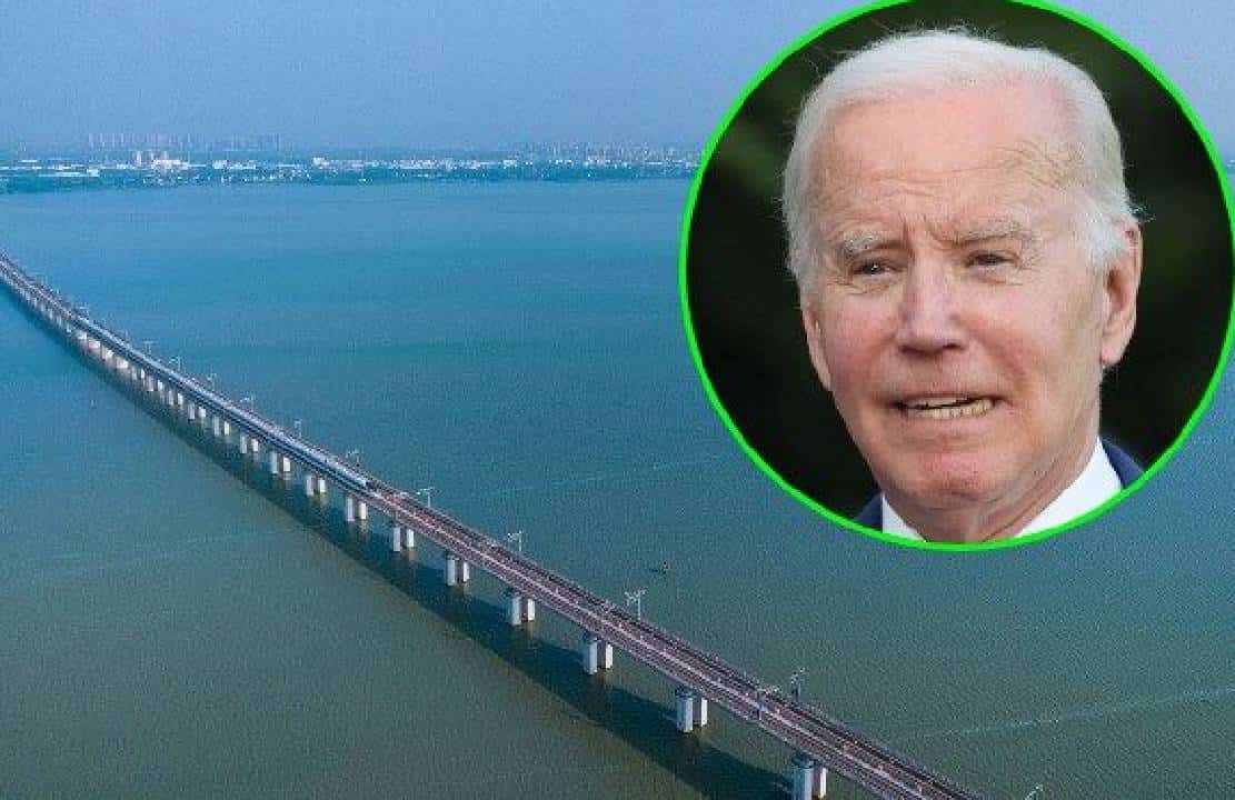 לצחוק או לבכות? ביידן הכריז - "‏נבנה מסילת רכבת מהאוקיינוס השקט עד האוקיינוס ההודי"