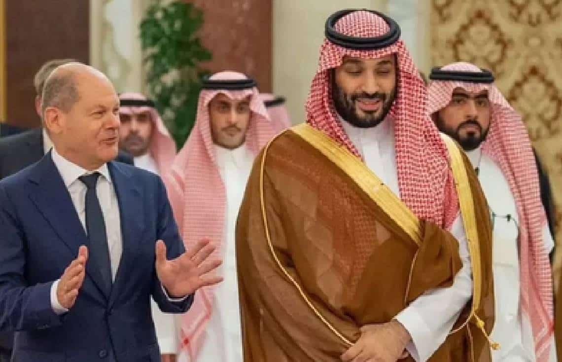 "הגרמנים מורעבי האנרגיה החלו למכור נשק מתוחכם לסעודיה"