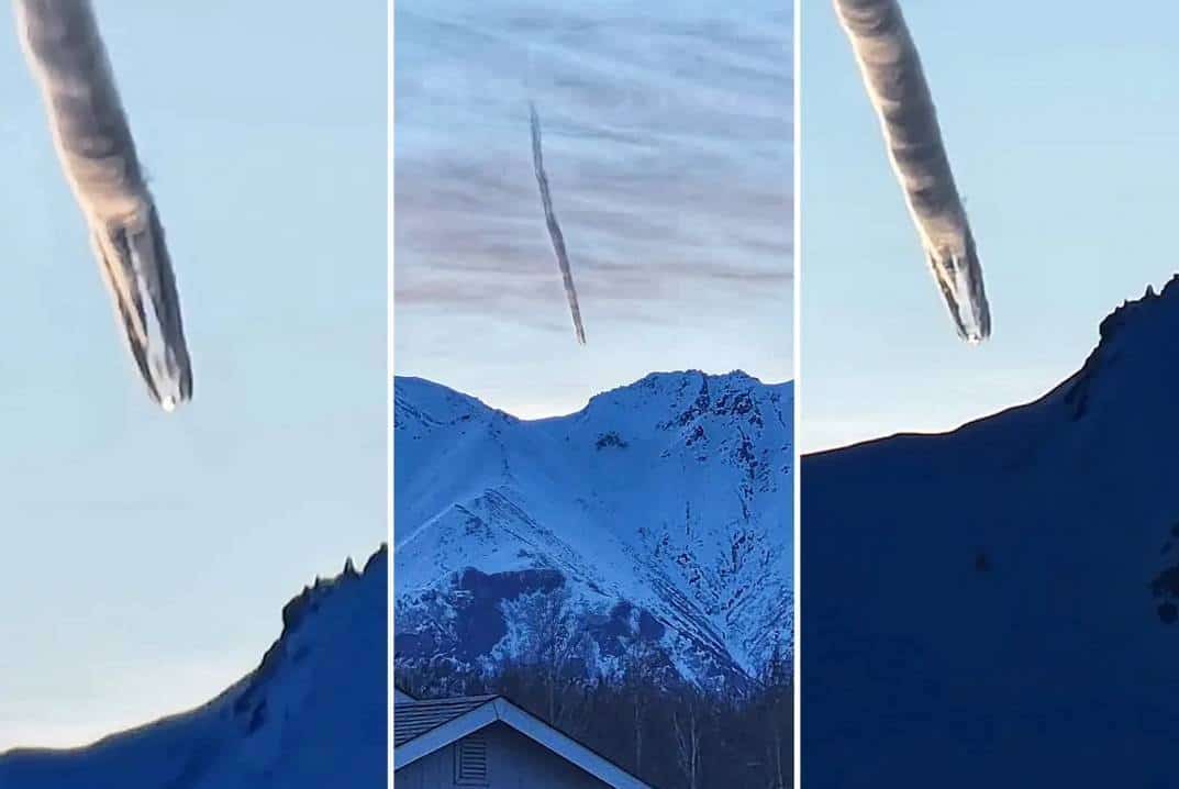 עננים מוזרים מעל שמי אלסקה מעוררים תיאוריות קונספירציה שונות