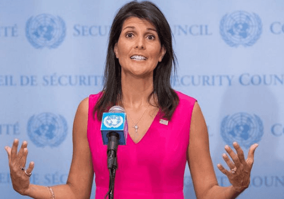 שגרירת ארה"ב באו"ם: תכנית השלום של טראמפ תלויה באבו מאזן