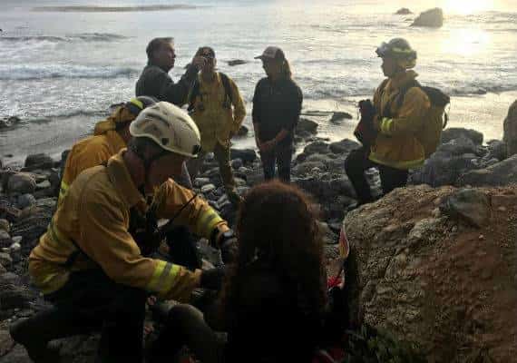 קליפורניה: הידרדרה עם רכבה במצוק, ושרדה שבוע בזכות תושייה רבה