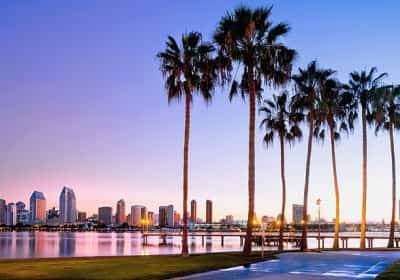 שבע מתוך עשר הערים עם מזג האוויר הטוב ביותר בארה"ב נמצאות בקליפורניה