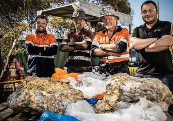 תגלית באוסטרליה: כורים מצאו זהב בשווי 11 מיליון דולר