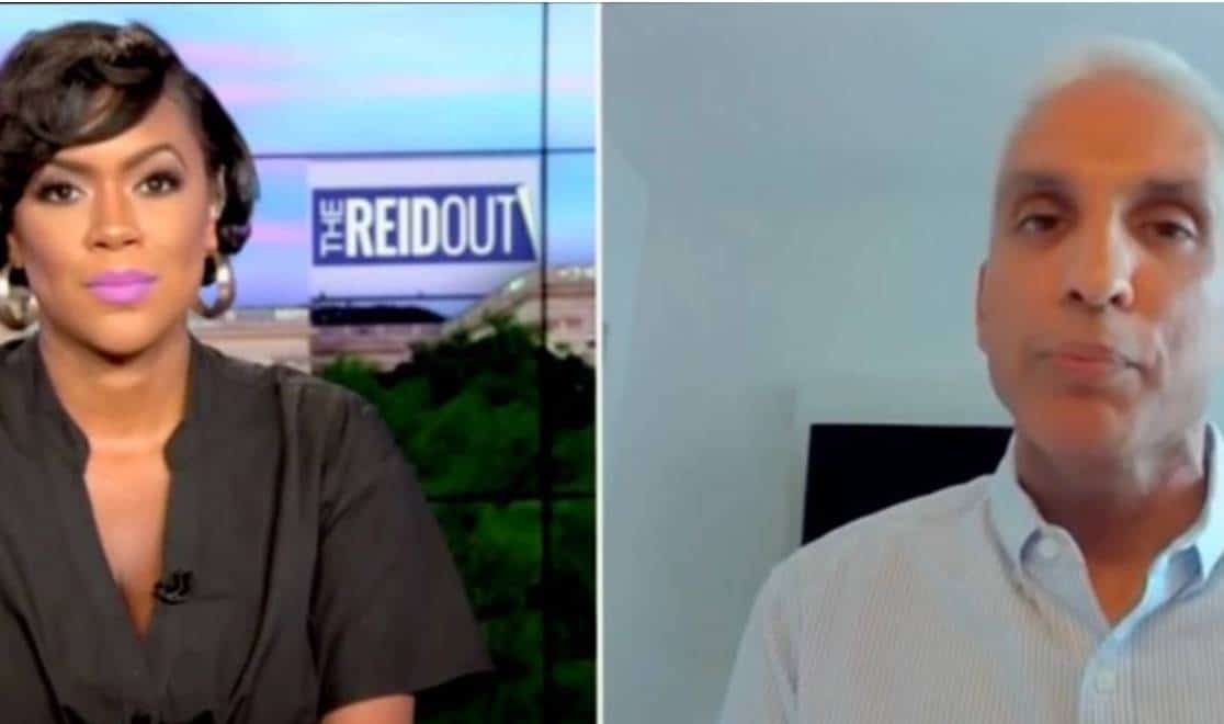 ‏רשת MSNBC אומרת לצופים ש'מלחמת האזרחים כבר כאן' והאמריקאים צריכים 'להתכונן לאלימות ממשית'‏