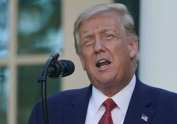 מתקדם לכסוף: לראשונה הנשיא טראמפ נפטר מהבלונד המפורסם בעולם