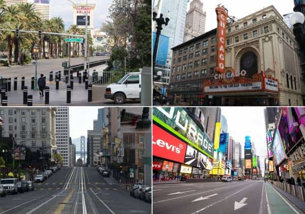 תגובת הרשויות המקומיות למשבר הקורונה רק הדגישה את השסע הפוליטי העמוק בארה"ב