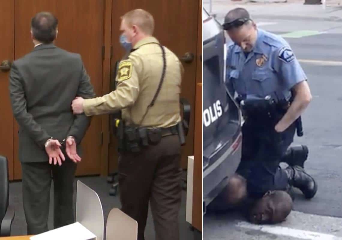 לאחר הכרעת הדין במשפט הרצח של ג'ורג' פלויד: דרק שובין בדרך לעשרות שנים מאחורי סורג ובריח