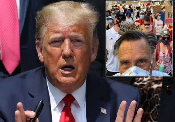 טראמפ ממשיך לתקוף את רומני: הפעם על רקע תמיכתו ב-Black Lives Matters