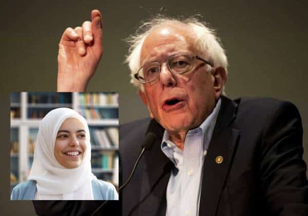 מנהלת בקמפיין של ברני סנדרס: פעלה בארגונים המקורבים לחמאס ולג'יאהד האיסלאמי