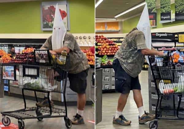 זעם בסן דייגו: לקוח ברשת מזון חבש מסכה גזענית ועורר מהומה 