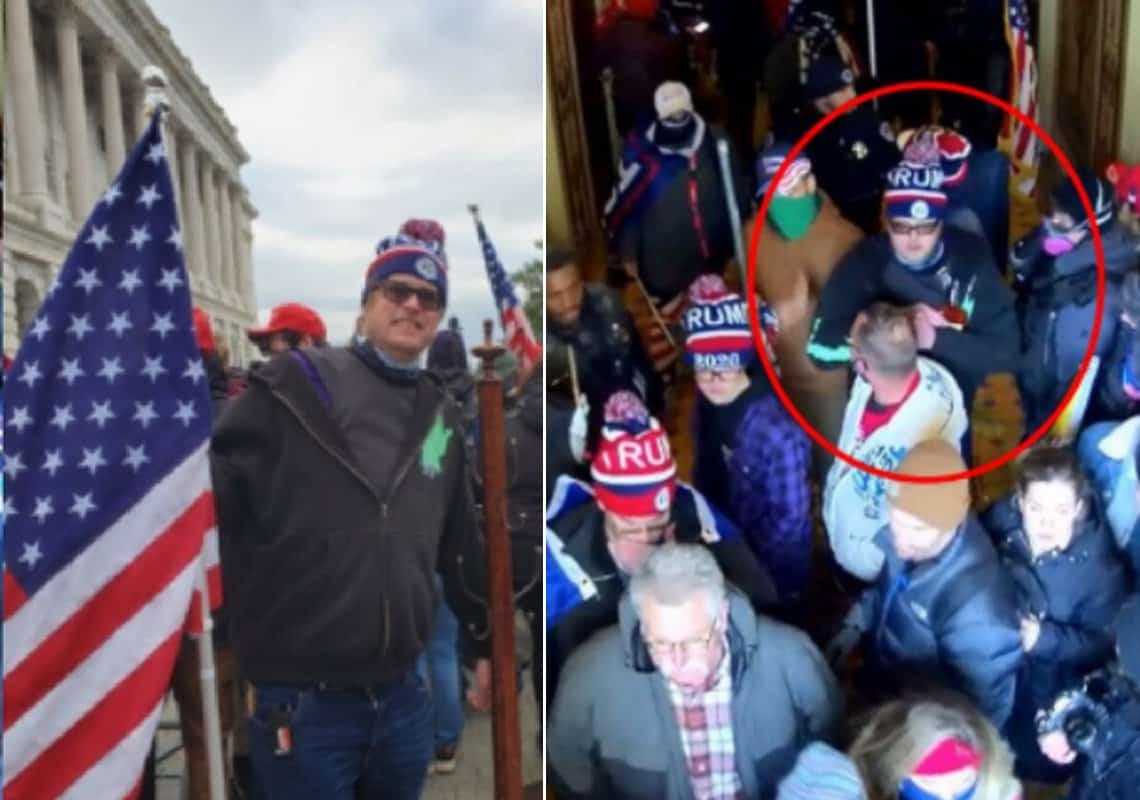 הפריצה לגבעת הקפיטול: טען שהוא "ממלא הוראות של טראמפ", ונשלח לשלוש שנות מאסר