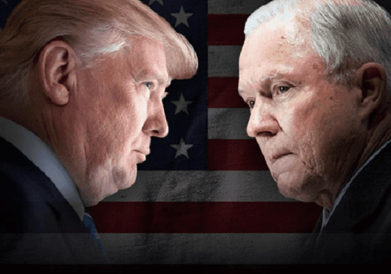 טראמפ תוקף את סשנס בשל כתבי אישום נגד מחוקקים רפובליקנים