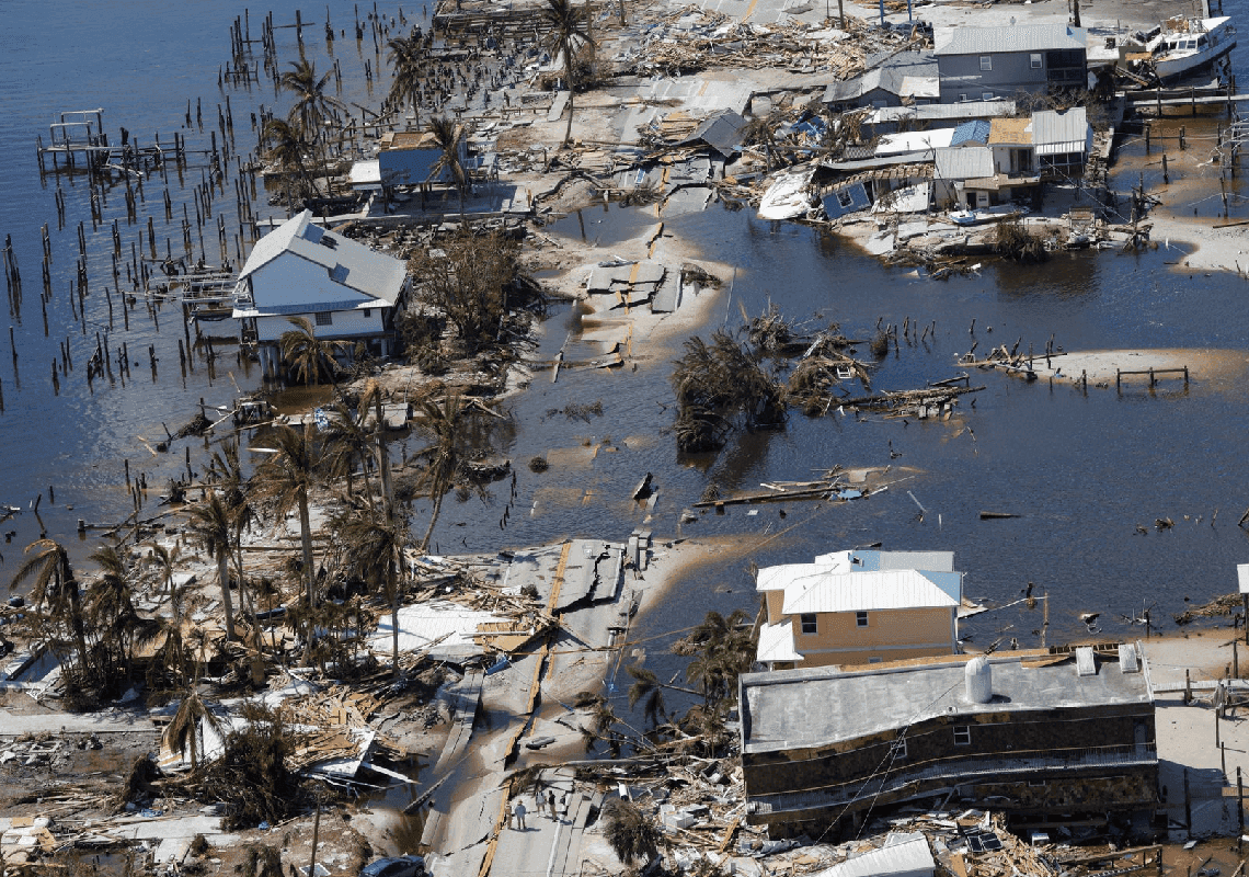 אסונות טבע השפיעו על 93% מאוכלוסיית ארצות הברית