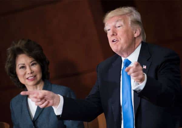 בעקבות ההסתערות על גבעת הקפיטול: שרת התחבורה של ארה"ב הודיעה על התפטרותה