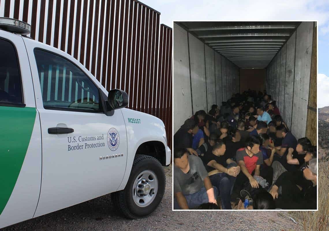 טקסס: קרוב ל-100 מהגרים בלתי חוקיים נדחסו למשאית