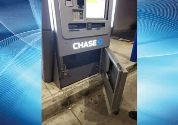 באמצעות התנגשות: ניסיון שוד כספומט בדרום קליפורניה