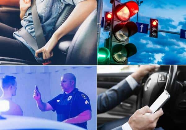 חציית רמזור אדום ושימוש בסמארטפון: אלה העבירות השכיחות ביותר בכבישי ארה"ב