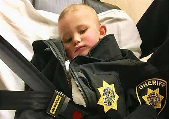 אורגון: פעוט ננטש על ידי אביו ביער